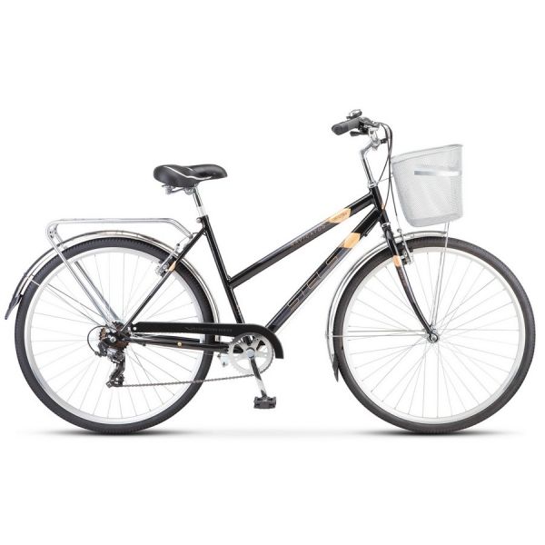 Городской велосипед Stels Navigator 350 Lady 28 Z010 черный 2020