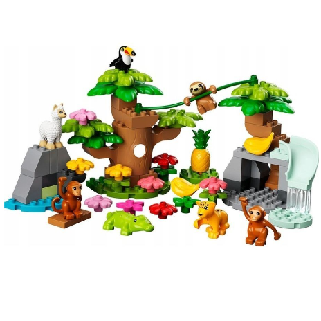 Конструктор Lego Duplo Town Wild Animals of South America 10973 71 деталей