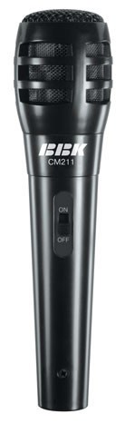 Микрофон BBK CM211 черный 2.5м комплект 2 шт