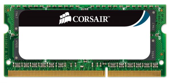 Оперативная память SO-DIMM Corsair 8GB (2 x 4GB) DDR3-1333 CMSO8GX3M2A1333C9