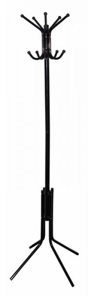 Вешалка напольная Бюрократ CR-002 CR-002/BLACK черный основание ножки наконечники черный